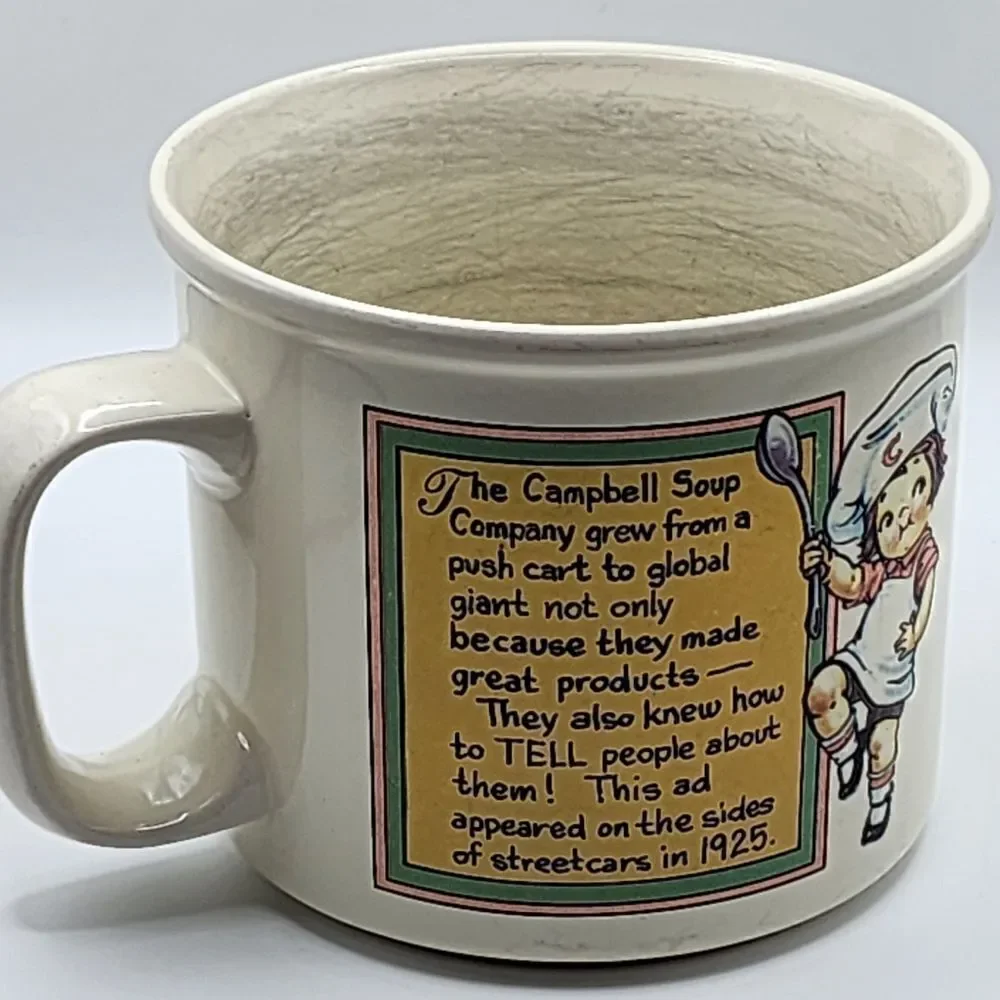 Vintage 1994 Campbell's Tomato Soup Mug by West Wood